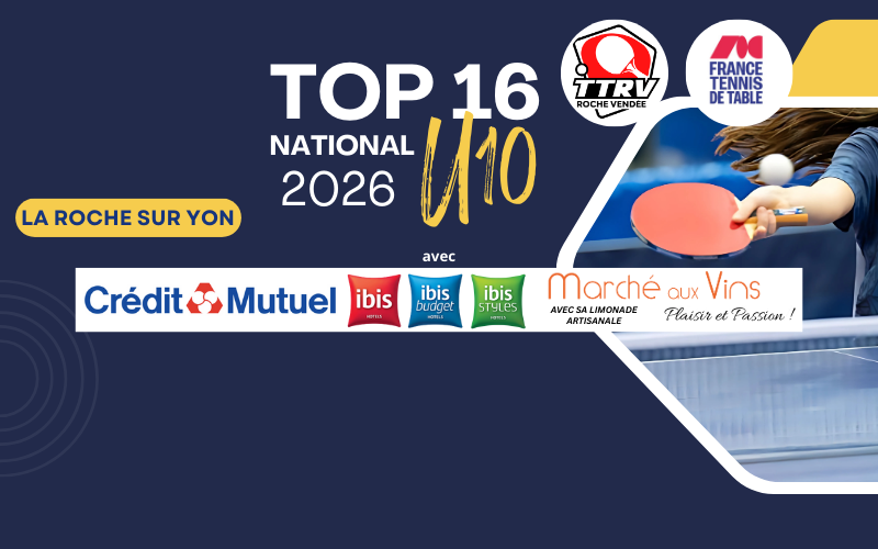 Top16 National U10 : une compétition clé pour la détection