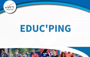 Projet Educ’ping, des vidéos pédagogiques pour l'enseignement du ping