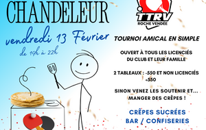inscription tournoi amical de La Chandeleur