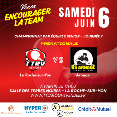 Samedi, on vous attend à la salle