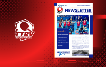 La newsletter de novembre du TTRV