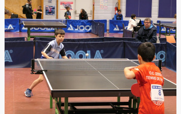 Top16 U10 national de tennis de table : les pouces du Ping étaient à La Roche-sur-Yon