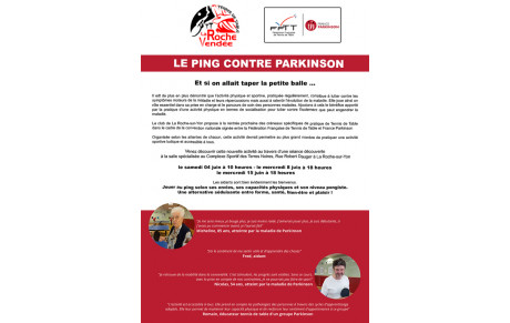 Ping contre Parkinson 