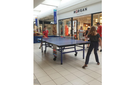 Le club en démonstration à Hyper U La Roche-sur-Yon