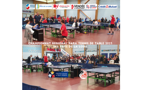 Retour sur le championnat régional para TT 2023 : résultats et photos
