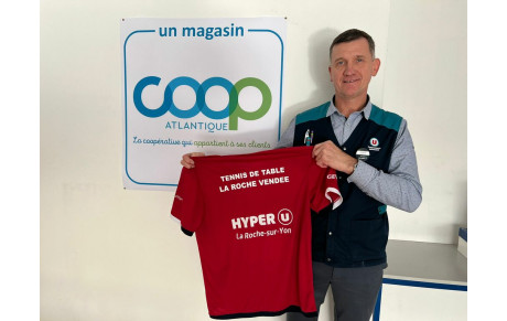 Hyper U La Roche/Yon, toujours aux côtés du TTRV
