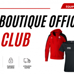 Nouvelle boutique pour le club du TT La Roche Vendée